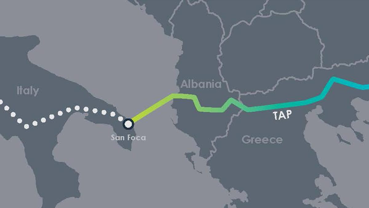 harta de la robinet Albania