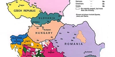 Harta etnică a Albaniei